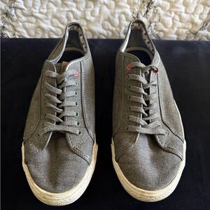 Ben Sherman Gray Canvas Sneakers